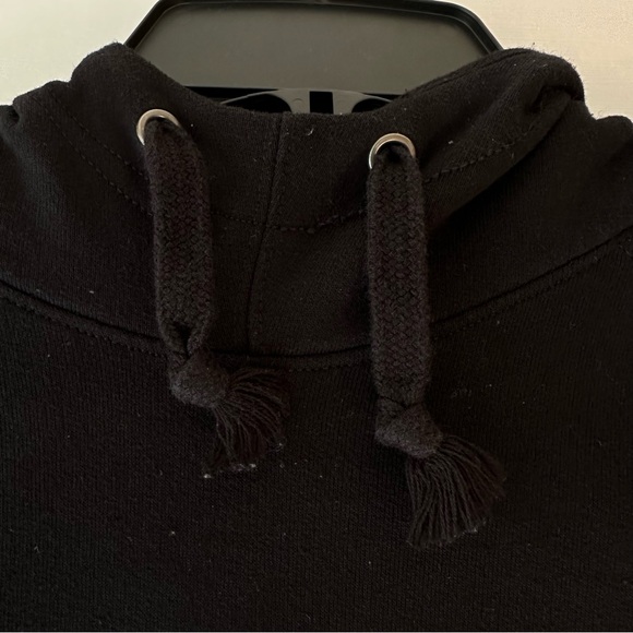 Women’s Small Champion Hoodie In Black With Silver Metallic Champion Word Logo - Picture 5 of 16